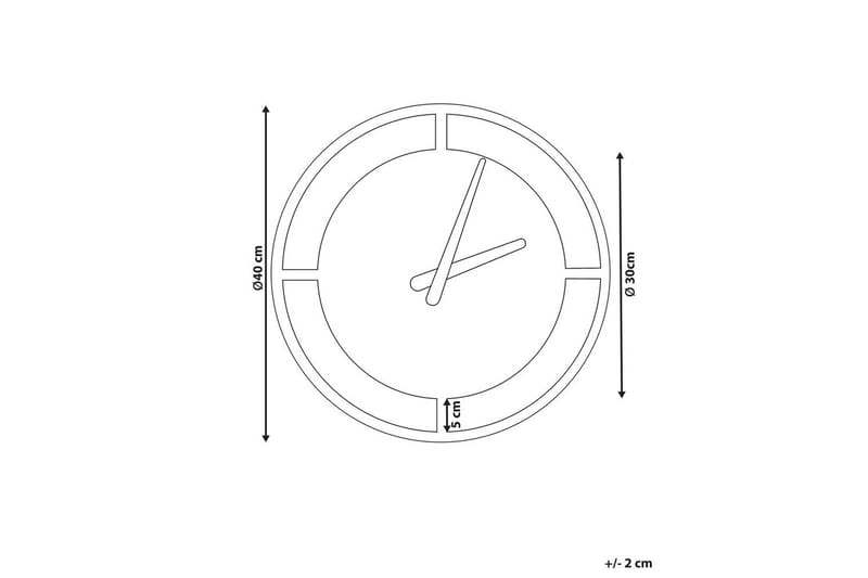 Väggklocka Trient - Inredning - Väggdekor - Väggklocka & väggur - Urverk till väggklocka