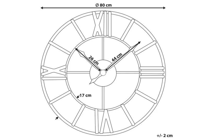 Väggklocka Valsot - Inredning - Väggdekor - Väggklocka & väggur - Urverk till väggklocka