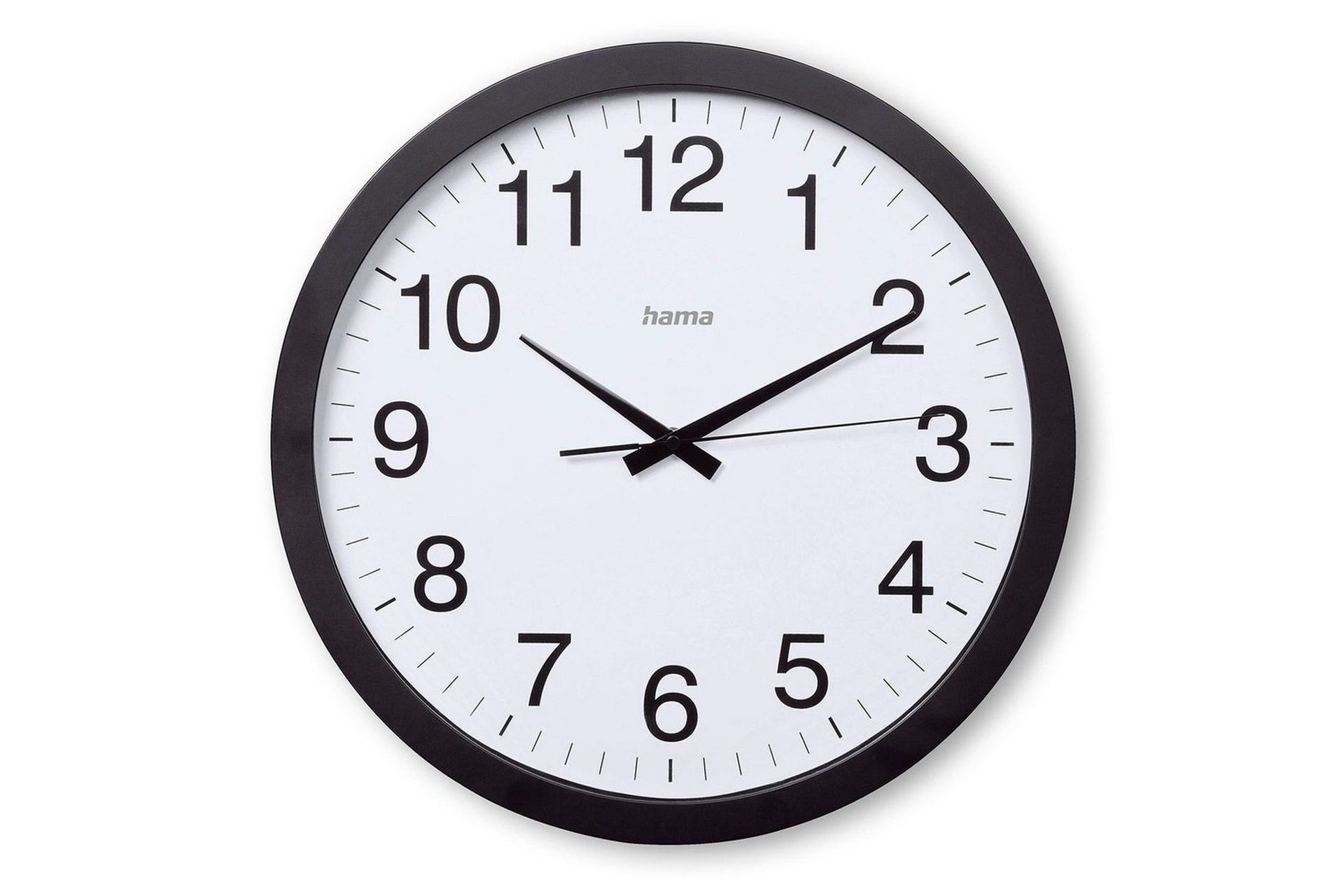 Väggklocka Hama Aruba 40 cm - Svart