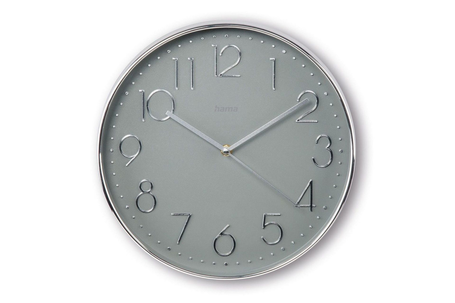 Väggklocka Hama Corsica 30 cm - Silver