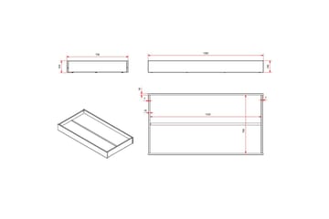 Låda Peuterbed Grå - Grå - Möbler - Barnmöbler - Barnbord - Sängbord barn & nattduksbord barn