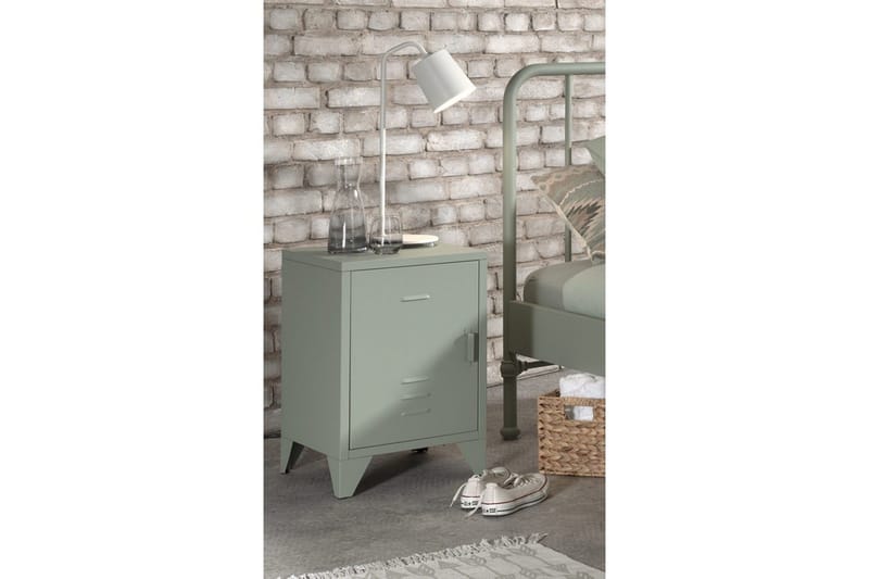 Nattduksbord Bronxx Olivgrön - Olivgrön - Möbler - Barnmöbler - Barnbord - Sängbord barn & nattduksbord barn