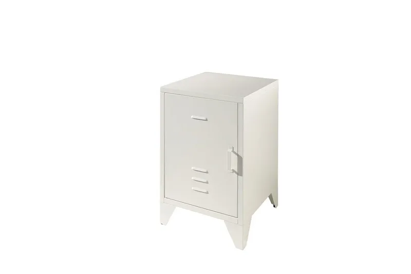 Nattduksbord Bronxx Vit - Vit - Möbler - Barnmöbler - Barnbord - Sängbord barn & nattduksbord barn