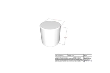 Nattduksbord Moon Rosa - Rosa - Möbler - Barnmöbler - Barnbord - Sängbord barn & nattduksbord barn