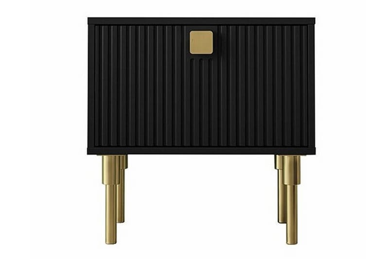 Barnsängbord Glenndale 50 cm - Svart - Möbler - Barnmöbler - Barnbord - Sängbord barn & nattduksbord barn