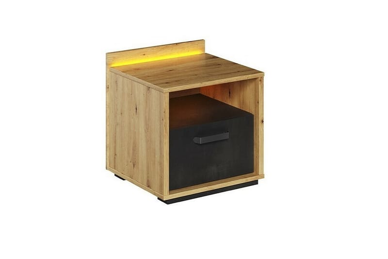 Barnsängbord Rathmore 47 cm - Svart - Möbler - Barnmöbler - Barnbord - Sängbord barn & nattduksbord barn