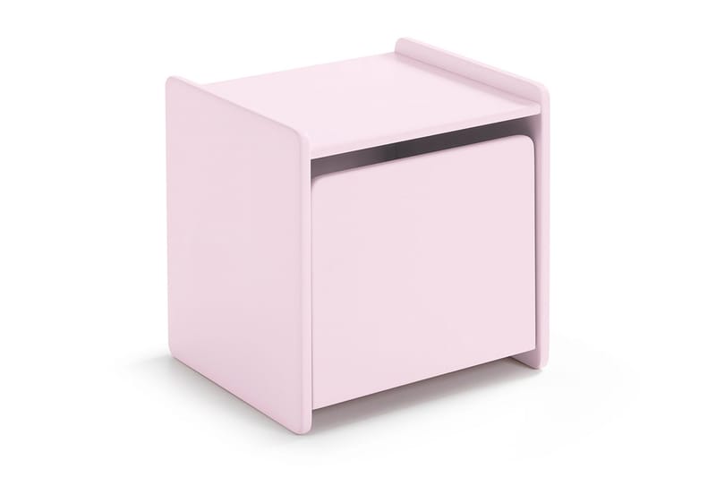 Sängbord Frencha - Rosa - Möbler - Barnmöbler - Barnbord - Sängbord barn & nattduksbord barn
