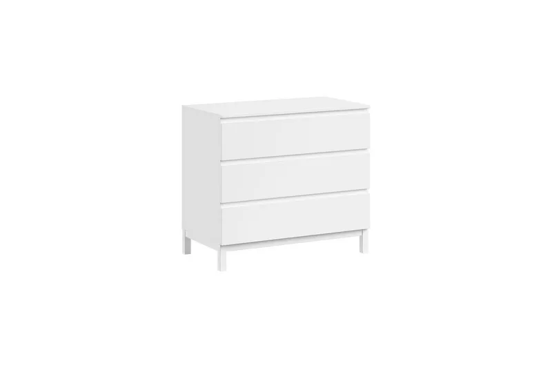 Eva Skötbordsbyrå - Vit - Möbler - Barnmöbler - Barnbord - Skötbord - Skötbord byrå