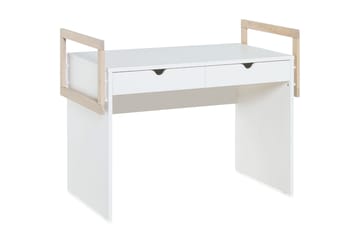 Skrivbord Stige 120 cm Vit/Trä/Natur - Vit/Trä/natur - Möbler - Barnmöbler - Barnbord - Skrivbord barn