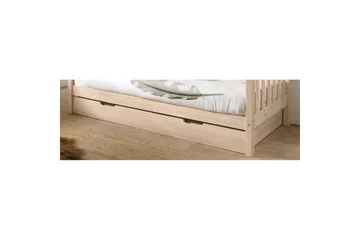 UnderBed Fritz Naturlig - Naturlig - Möbler - Barnmöbler - Barnbord - Sängbord barn & nattduksbord barn