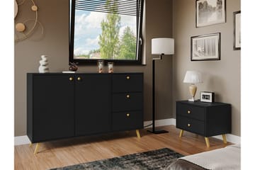 Emyvale Möbelset För Barnrum - Svart - Möbler - Barnmöbler - Barnmöbelset