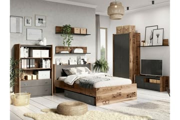 Rathmore Möbelset För Barnrum - Grå - Möbler - Barnmöbler - Barnmöbelset