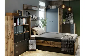 Rathmore Möbelset För Barnrum - Grå - Möbler - Barnmöbler - Barnmöbelset