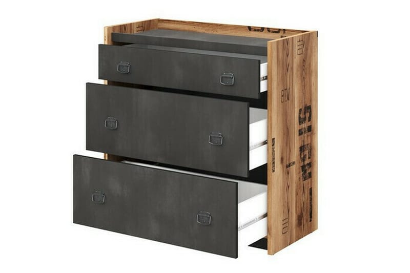 Rathmore Möbelset För Barnrum - Grå - Möbler - Barnmöbler - Barnmöbelset