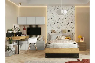 Rathmore Möbelset För Barnrum - Svart - Möbler - Barnmöbler - Barnmöbelset