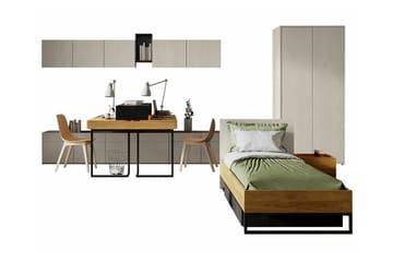 Rathmore Möbelset För Barnrum - Svart - Möbler - Barnmöbler - Barnmöbelset