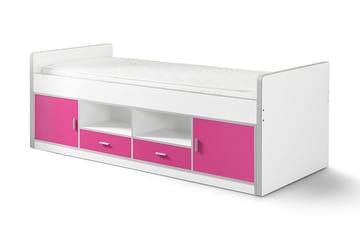 Barnsäng Bringberry med Förvaring - Rosa - Möbler - Barnmöbler - Barnsäng & juniorsäng - Barnsäng med förvaring