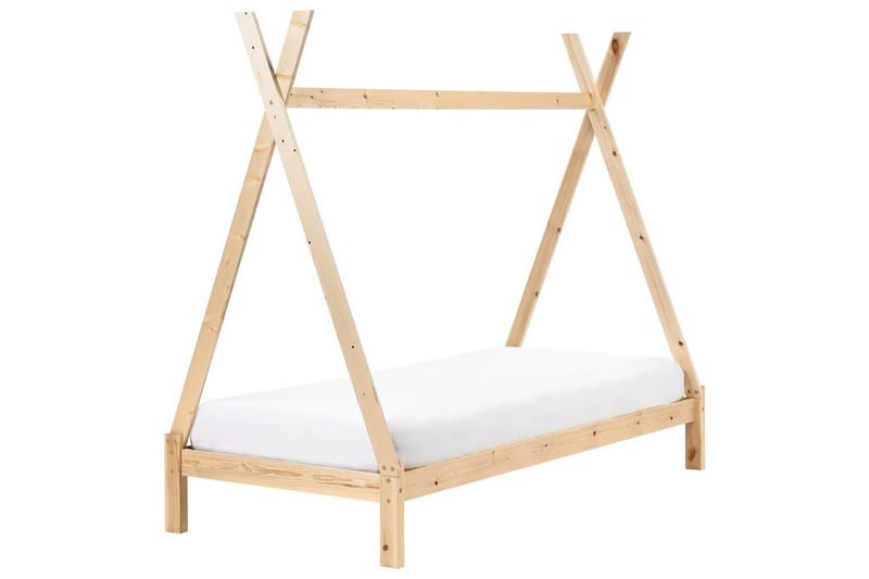 Barnsäng Devay - Ljus trä - Möbler - Barnmöbler - Barnsäng & juniorsäng - Hussäng