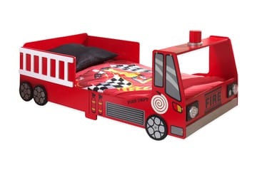 Barnsäng Joyful Brandbil - Röd - Möbler - Barnmöbler - Barnsäng & juniorsäng