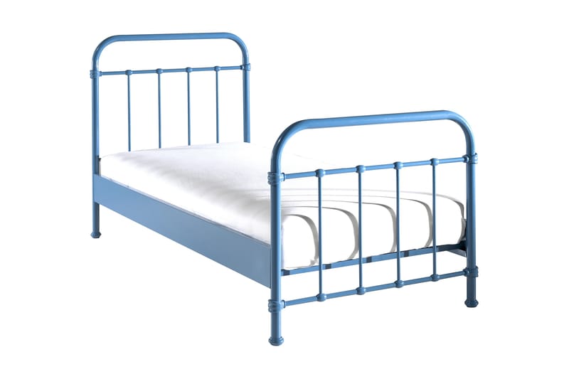 Barnsäng Malondon 90x200 - Blå - Möbler - Barnmöbler - Barnsäng & juniorsäng