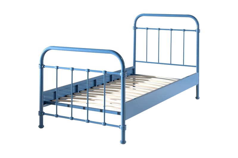 Barnsäng Malondon 90x200 - Blå - Möbler - Barnmöbler - Barnsäng & juniorsäng