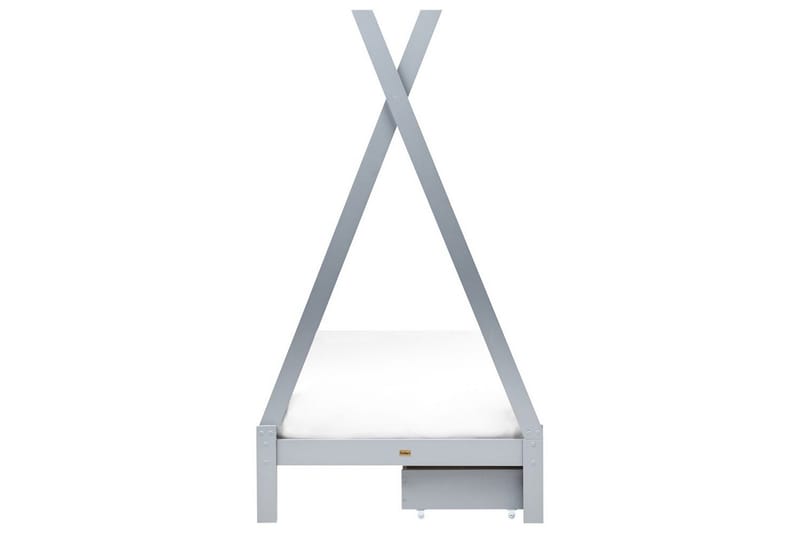 Barnsäng med lådor Devay - Grå - Möbler - Barnmöbler - Barnsäng & juniorsäng - Hussäng