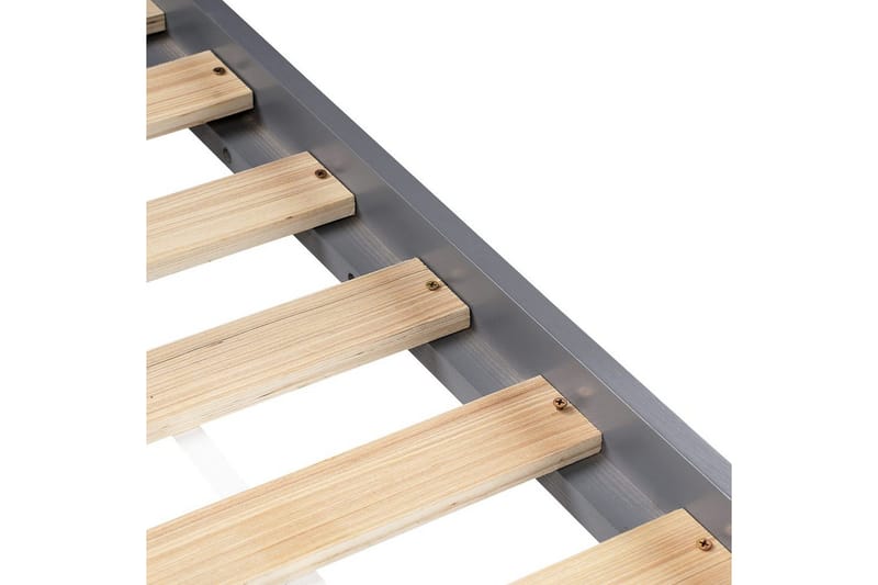 Barnsäng Orgeval - Grå, ljust trä, vit - Möbler - Barnmöbler - Barnsäng & juniorsäng - Hussäng