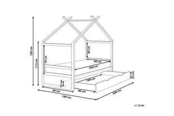 Barnsäng Orgeval - Ljus trä - Möbler - Barnmöbler - Barnsäng & juniorsäng - Hussäng