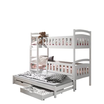 Blankana Våningssäng Två Liggplatser 80x180 cm - Beige - Möbler - Barnmöbler - Barnsäng & juniorsäng - Loftsäng barn