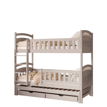 Blankana Våningssäng Två Liggplatser 90x200 cm - Beige - Möbler - Barnmöbler - Barnsäng & juniorsäng - Loftsäng barn