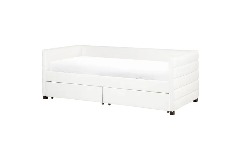 Dagbädd med förvaring Marray - Vit - Möbler - Barnmöbler - Barnsäng & juniorsäng - Barnsäng med förvaring