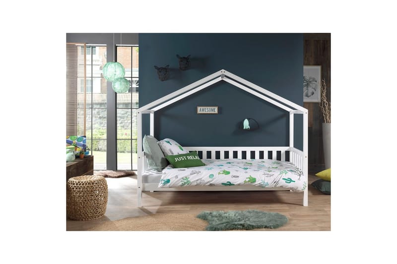 Dallas Hussäng 97x211 cm - Vit - Möbler - Barnmöbler - Barnsäng & juniorsäng - Hussäng