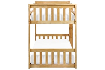 Daylyn Våningssäng Två Liggplatser 90x200 - Ljust trä - Möbler - Barnmöbler - Barnsäng & juniorsäng - Loftsäng barn