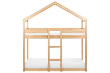 Fallon Våningssäng Två Liggplatser 90x200 - Ljust trä - Möbler - Barnmöbler - Barnsäng & juniorsäng - Våningssäng barn