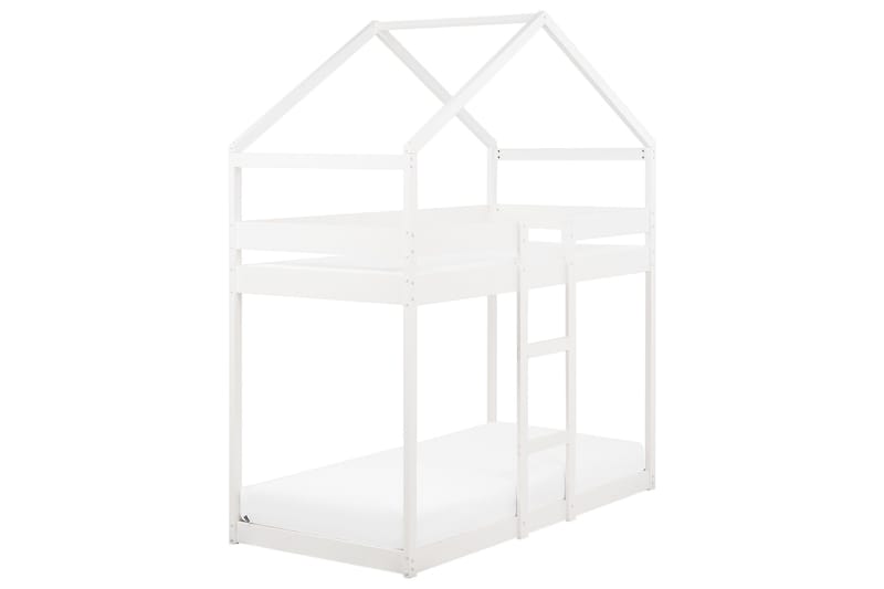 Fallon Våningssäng Två Liggplatser 90x200, Vit