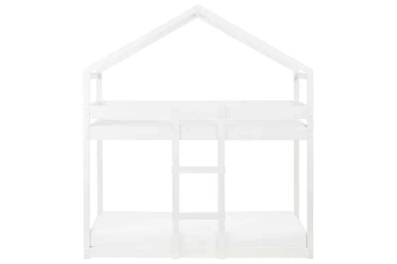 Fallon Våningssäng Två Liggplatser 90x200 - Vit - Möbler - Barnmöbler - Barnsäng & juniorsäng - Loftsäng barn