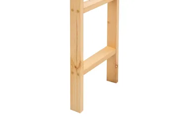 Högsäng med skrivbord Loury - Ljus trä - Möbler - Barnmöbler - Barnsäng & juniorsäng - Loftsäng barn