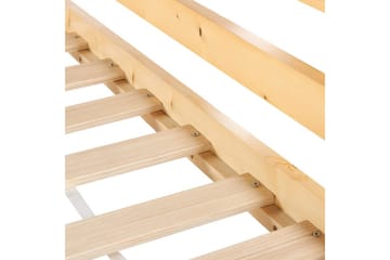 Högsäng med skrivbord Loury - Ljus trä - Möbler - Barnmöbler - Barnsäng & juniorsäng - Våningssäng barn