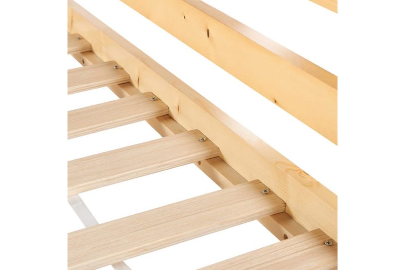 Högsäng med skrivbord Loury - Ljus trä - Möbler - Barnmöbler - Barnsäng & juniorsäng - Våningssäng barn