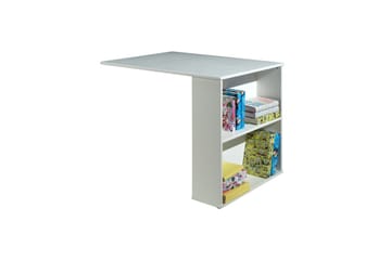 Halvhög Säng med stege Scott matchande skrivbord och en bokhylla - Möbler - Barnmöbler - Barnsäng & juniorsäng - Loftsäng barn