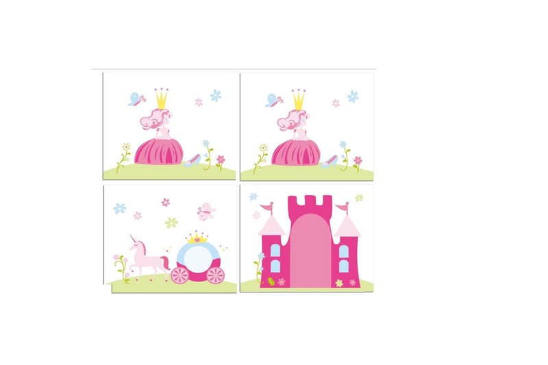 Halvhöjdssäng med gardin Pino Princess Grå, Grå, Utan rutschkana, Prinsessa, Inga fickor - Grå, Grå, Utan rutschkana, Prinsessa, Inga fickor - Möbler - Barnmöbler - Barnsäng & juniorsäng - Loftsäng barn