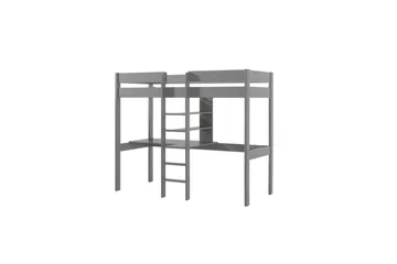 Highsleeper Pino Grå, Utan bäddsoffa - Grå, Utan bäddsoffa - Möbler - Barnmöbler - Barnsäng & juniorsäng - Loftsäng barn