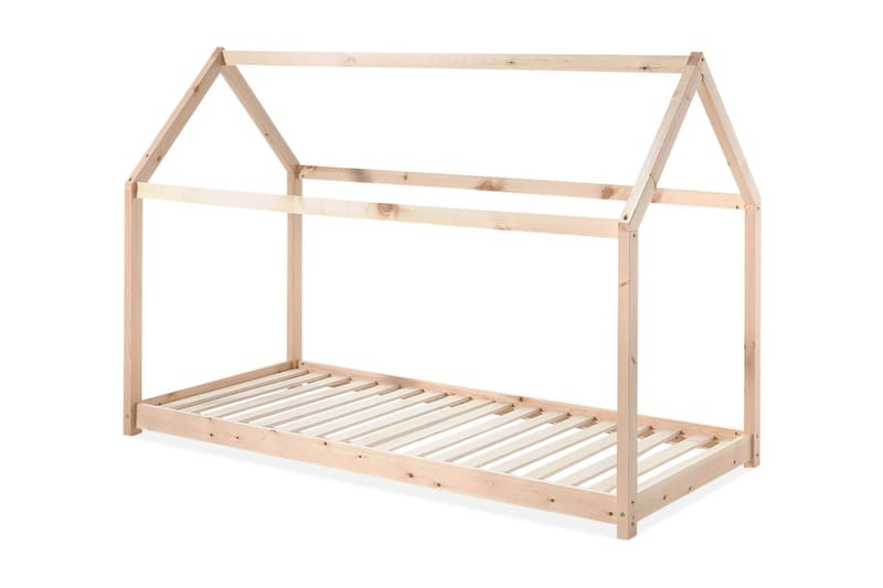 Himmelsäng Greindo 90x200 - Natur - Möbler - Barnmöbler - Barnsäng & juniorsäng - Hussäng