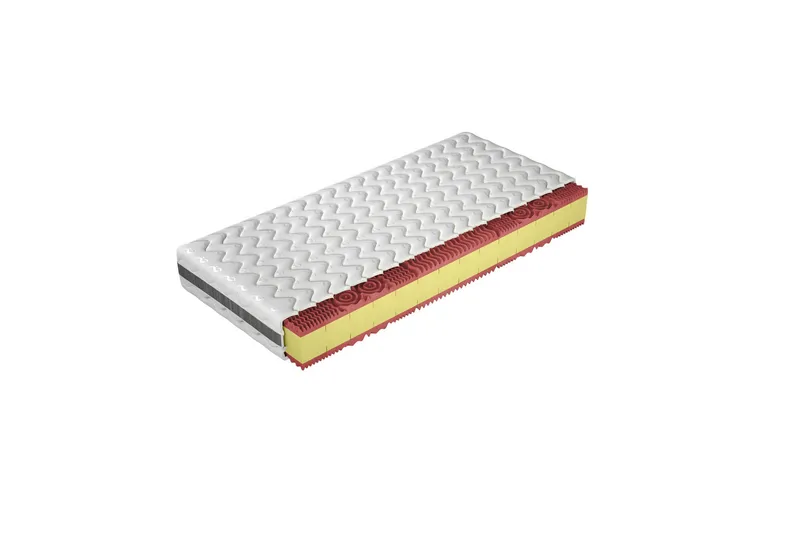 Hoefler Skummadrass 80x200 cm - Vit - Möbler - Säng - Madrass - Skummadrass