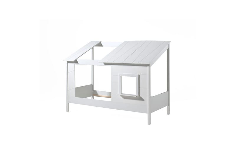 Housebed Hussäng 106x214 cm, Vit