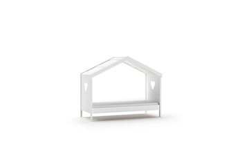 Hussäng Amori 90 x 200 cm White - Möbler - Barnmöbler - Barnsäng & juniorsäng - Hussäng