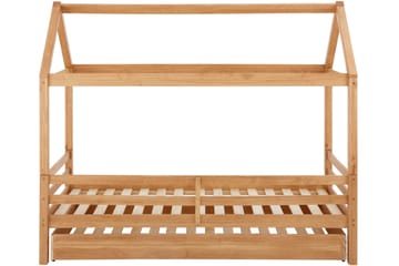 Hussäng Jarros med Hussänghimmel - Natur - Möbler - Barnmöbler - Barnsäng & juniorsäng - Hussäng