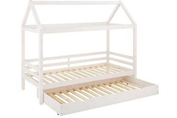 Hussäng Jarros med Hussänghimmel - Vit - Möbler - Barnmöbler - Barnsäng & juniorsäng - Hussäng