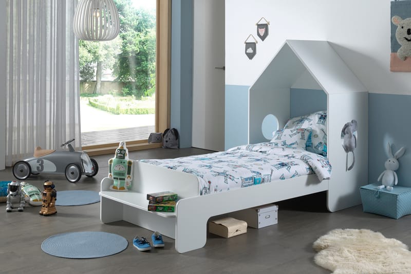 Hussäng Rudeklint 90x140 cm - Vit - Möbler - Barnmöbler - Barnsäng & juniorsäng - Hussäng