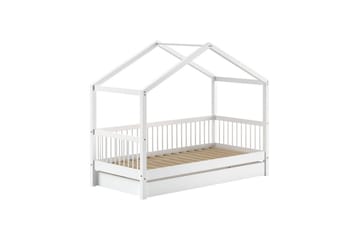 Hussäng med låda Forrest Vit - Vit - Möbler - Barnmöbler - Barnsäng & juniorsäng - Hussäng